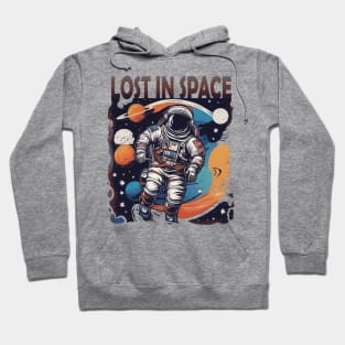 lost in space (flying astronaut) Hoodie
